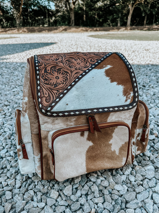 Deeper Than The Holler Cowhide Backpack