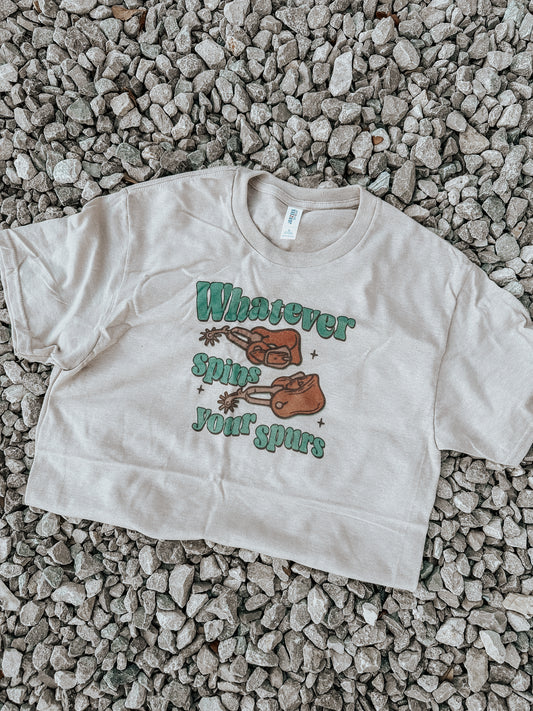 Whatever Spins Your Spurs Value Tee