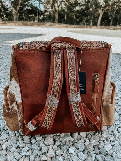 Deeper Than The Holler Cowhide Backpack