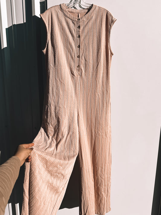 Tan JumpSuit