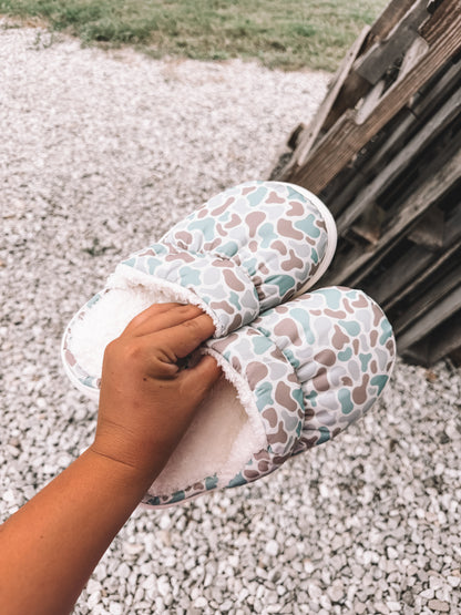 Camo Slippers