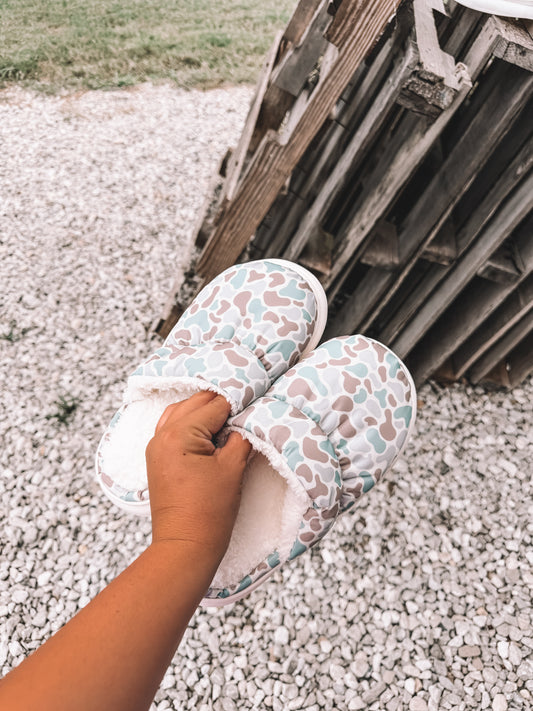 Camo Slippers