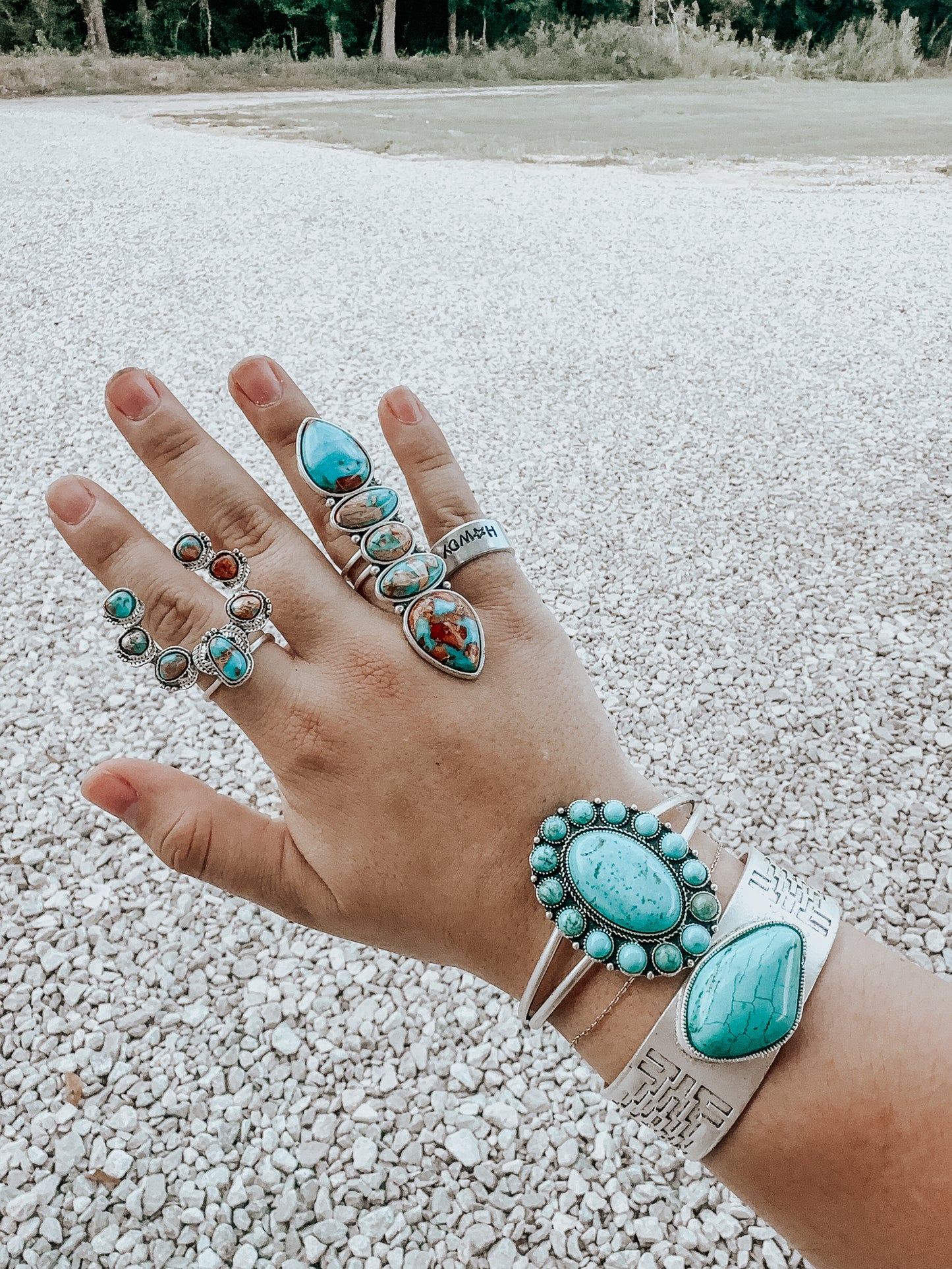 Long Road Natural Turquoise Ring