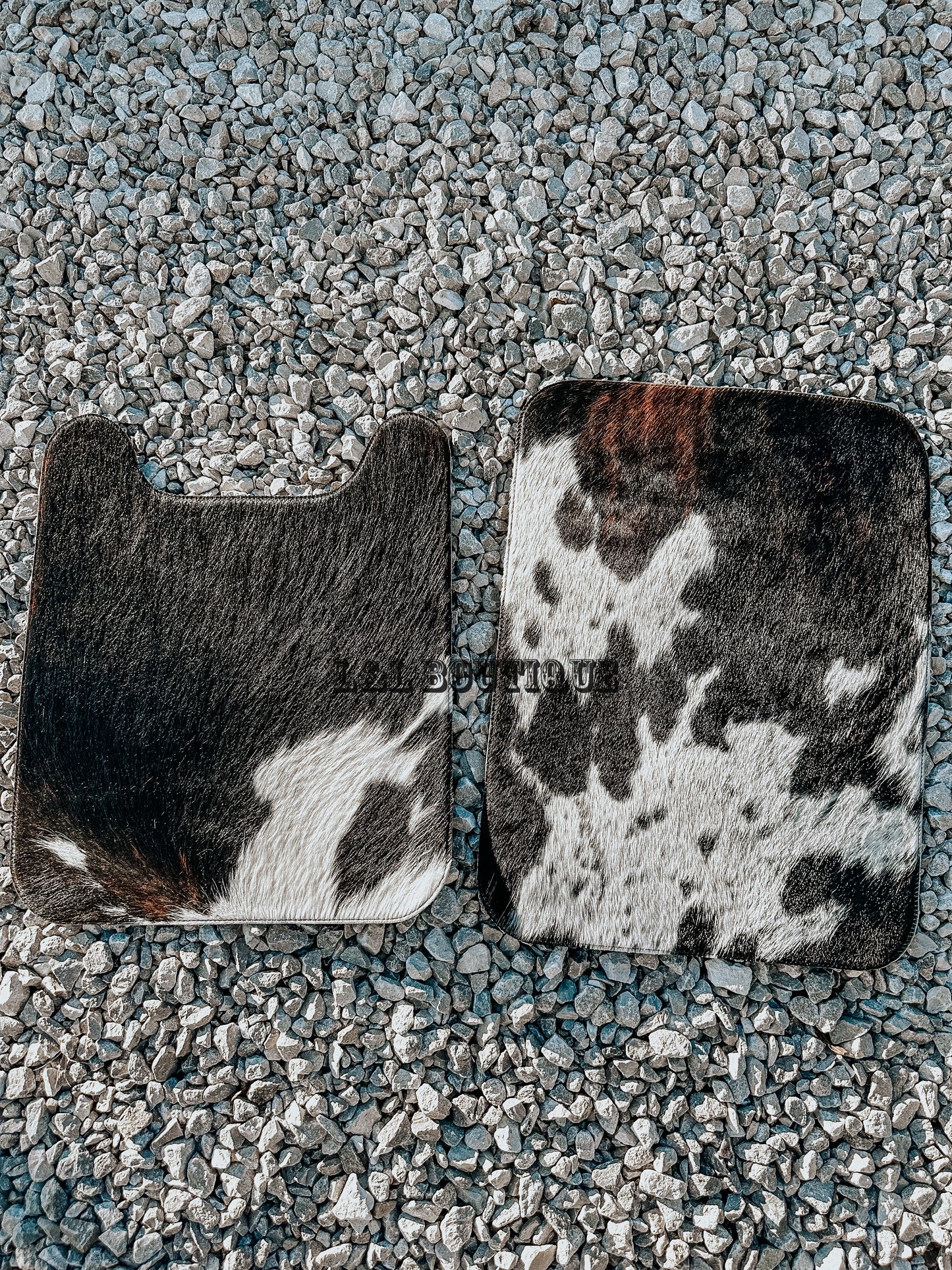 Cowhide Bathroom Mats