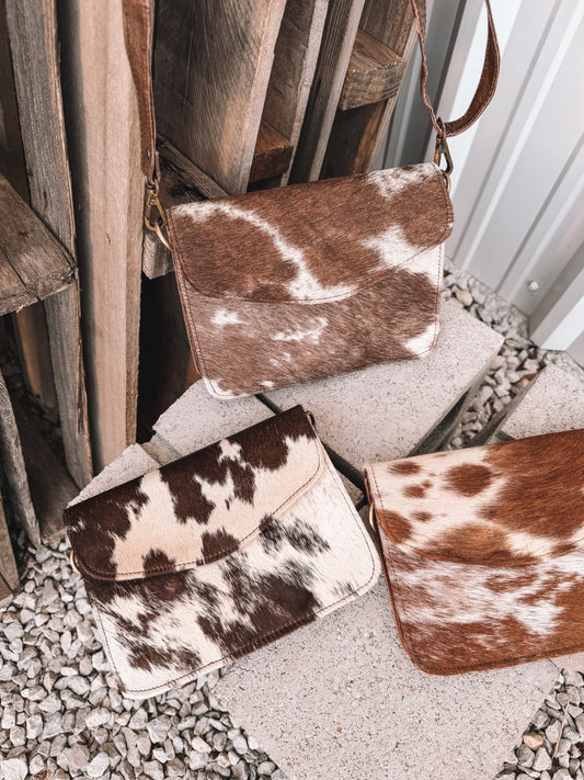 Hasty Cowhide Crossbody
