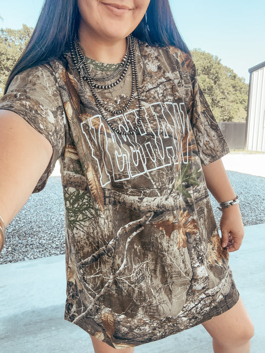 Camo Yeehaw Tshirt