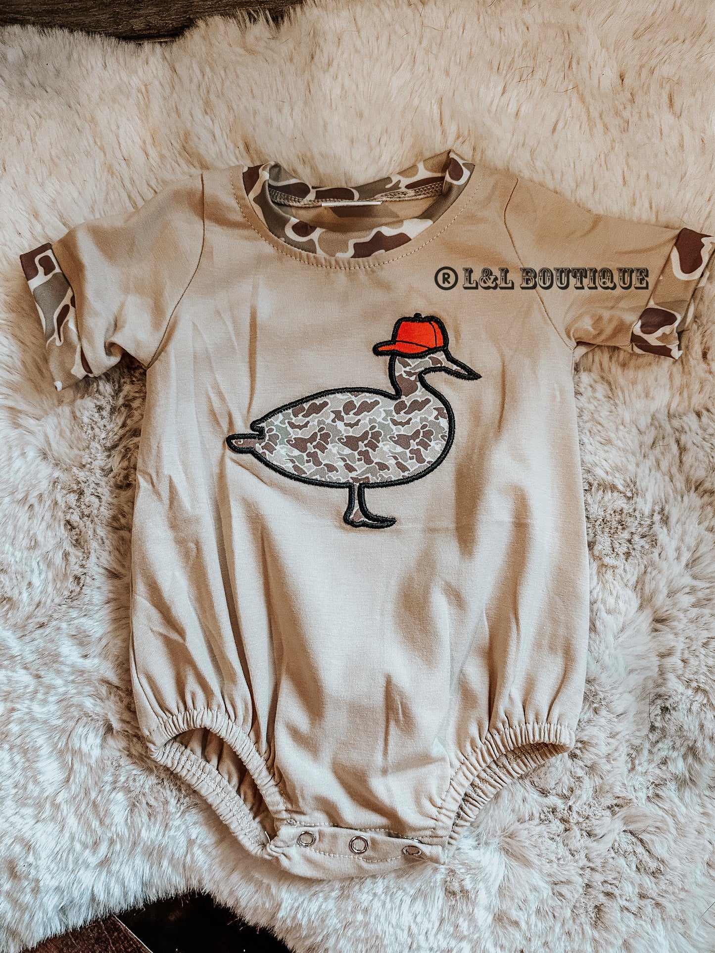 Hat Back Duck Onesie