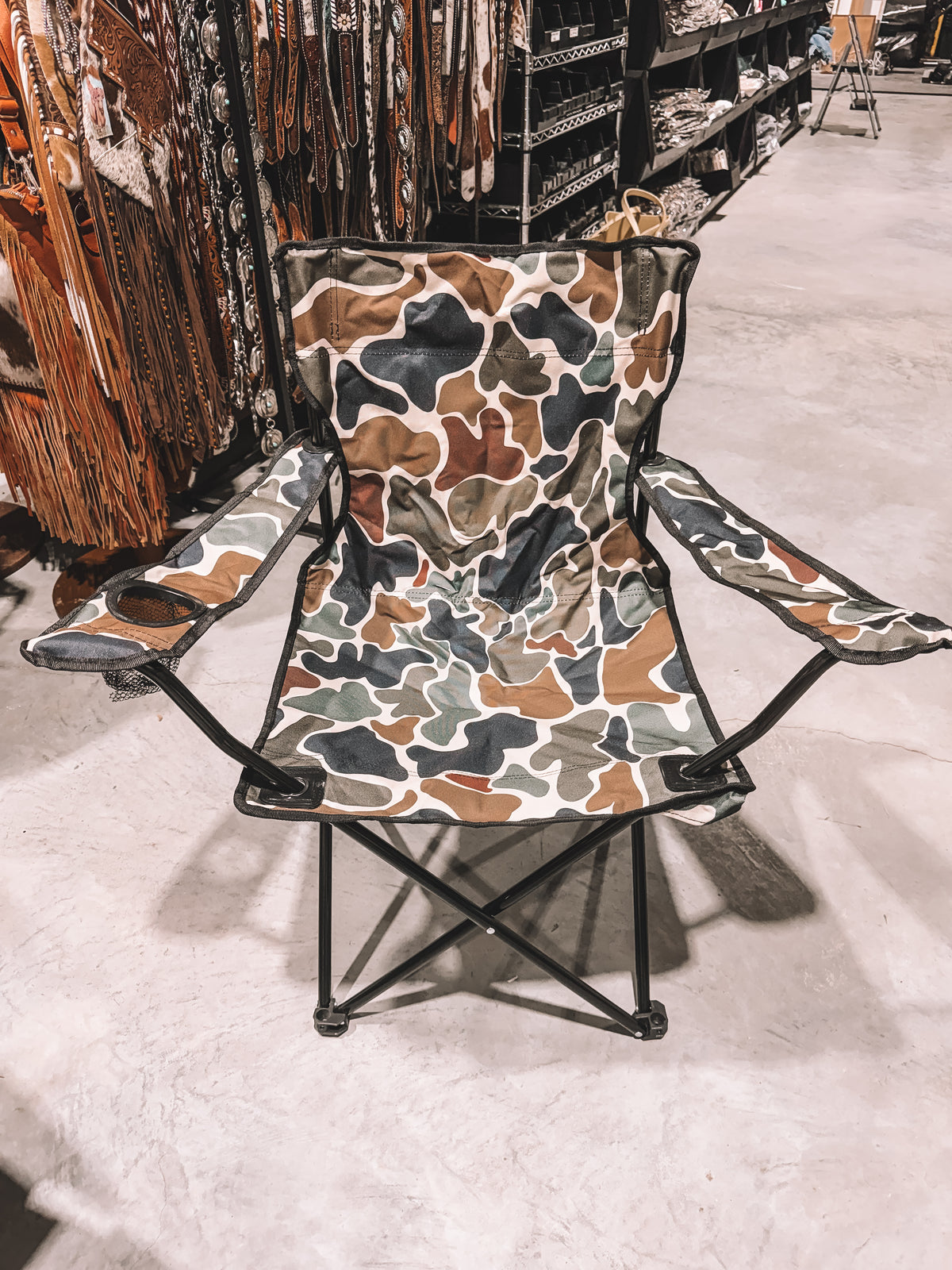 Old School Camo Lawn Chair - Adult PREORDER