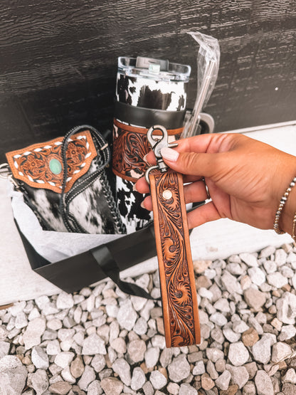 Wyoming Crossbody Keychain Bundle
