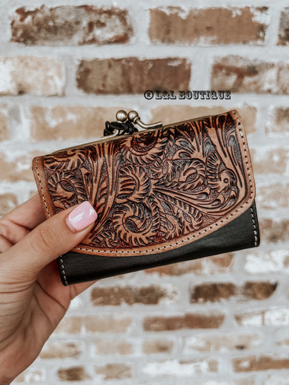 Mirage Tooled Leather Wallet