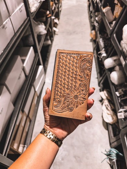 Men’s Brian Tooled Wallet