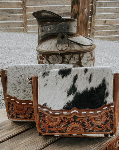 Magdalene Cowhide Concealed Carry Bag by Countryside Co.