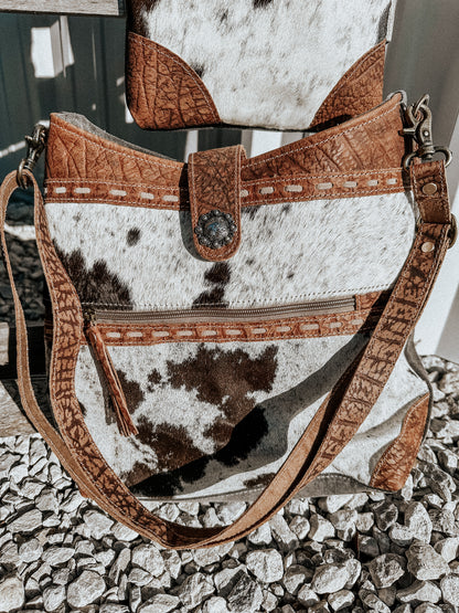 Gloss Cowhide Bag Collection - Set of 7