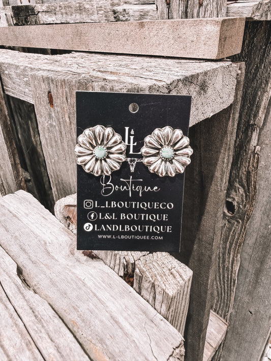 Remington Turquoise Concho Studs