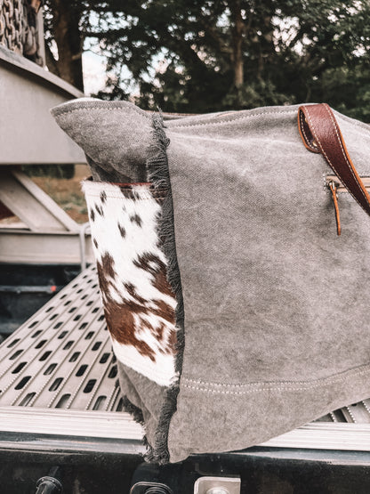 Cartright Cowhide Weekender Bag