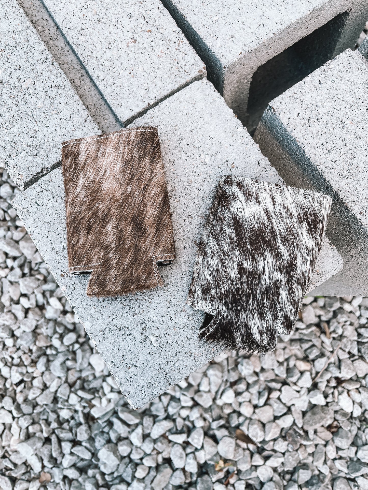 Cowhide Slim Koozie