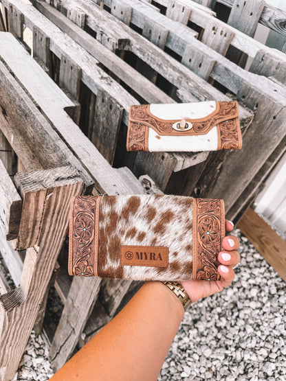 Fern Cowhide Wallet