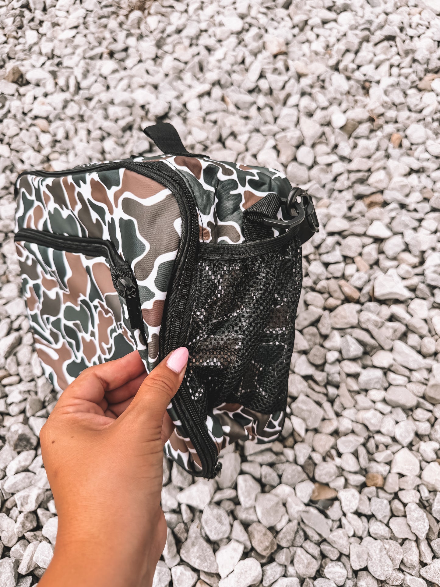Old School Camo Lunch Bag