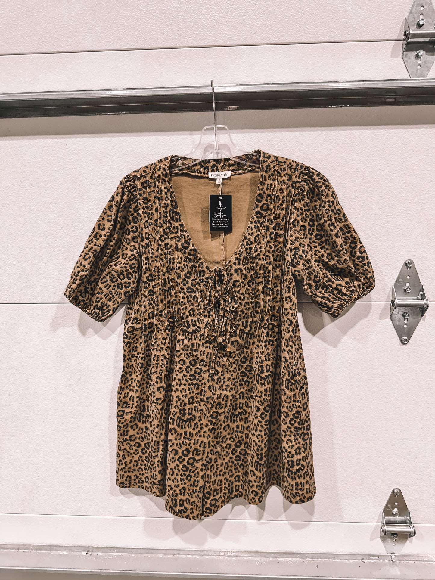 Leopard Romper