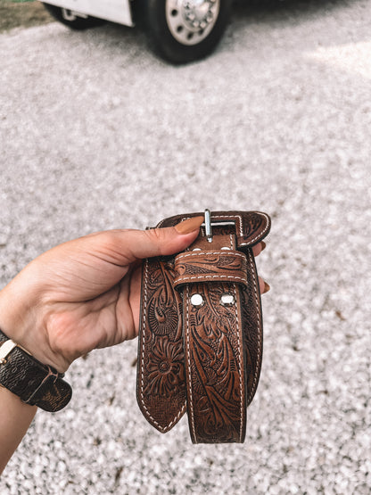 Talon Leather Belt