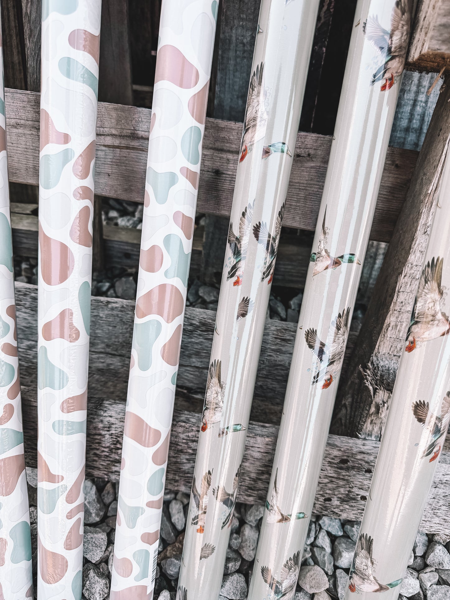 Wrapping Paper - Green Duck