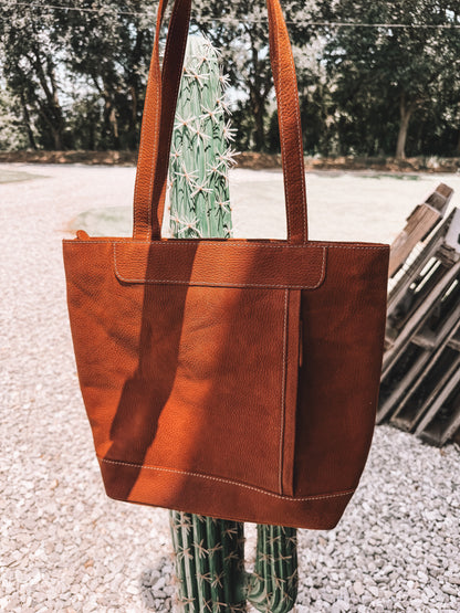 Pecos Cowhide Patch Bag - Concealed Carry
