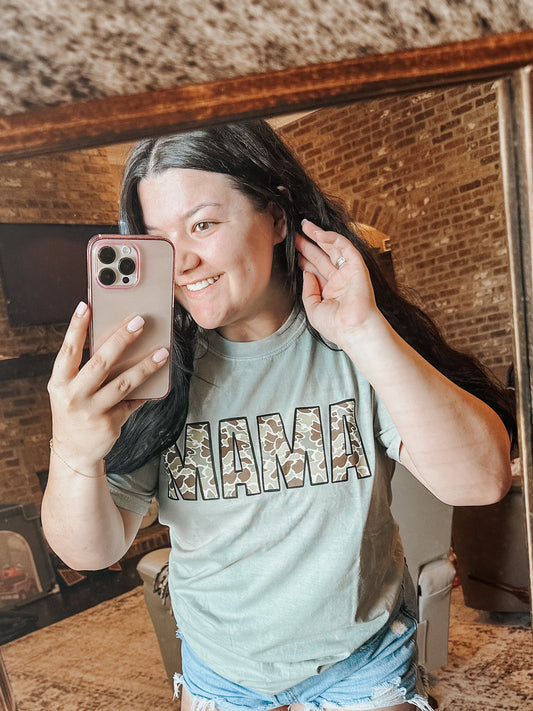 Camo Mama Tshirt