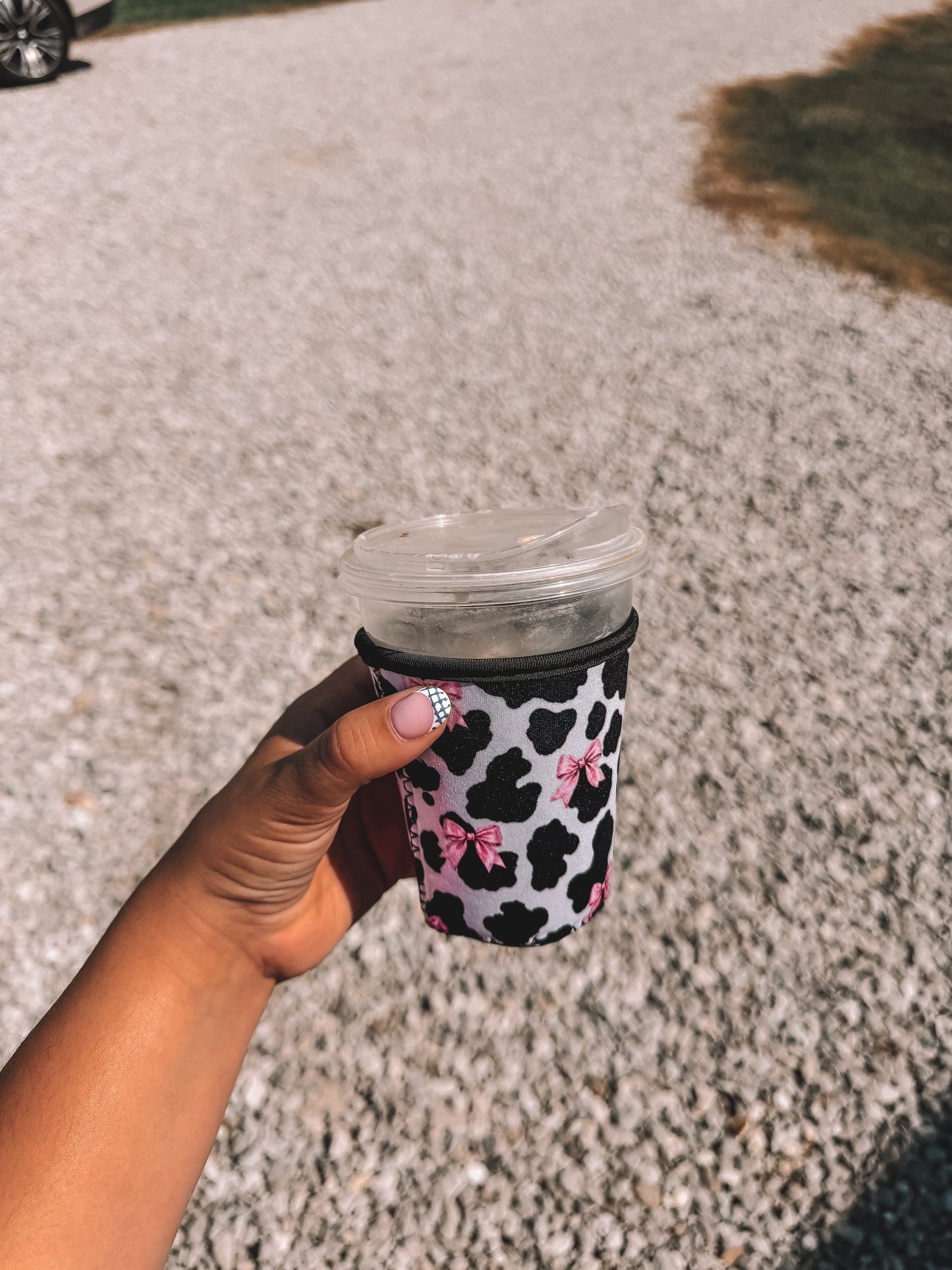 Coquette Cow Latte Koozie