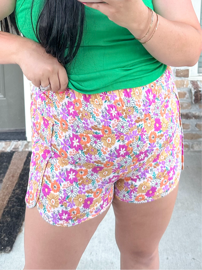 Spring Floral Shorts