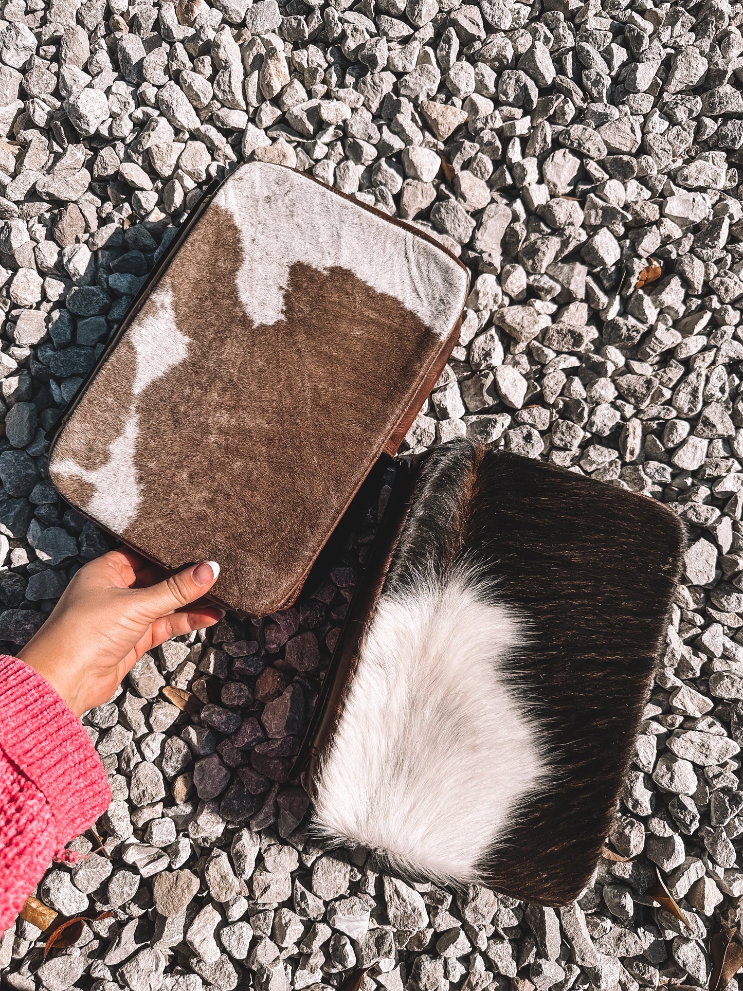 Cowhide & Leather Bible Case