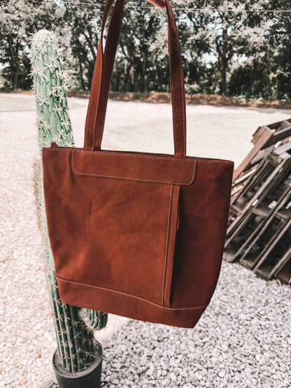 Pecos Cowhide Patch Bag - Concealed Carry