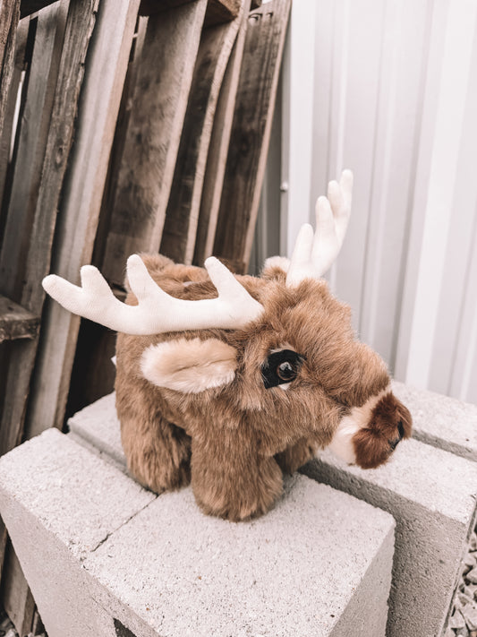 Stuffed Piggy Bank - Deer