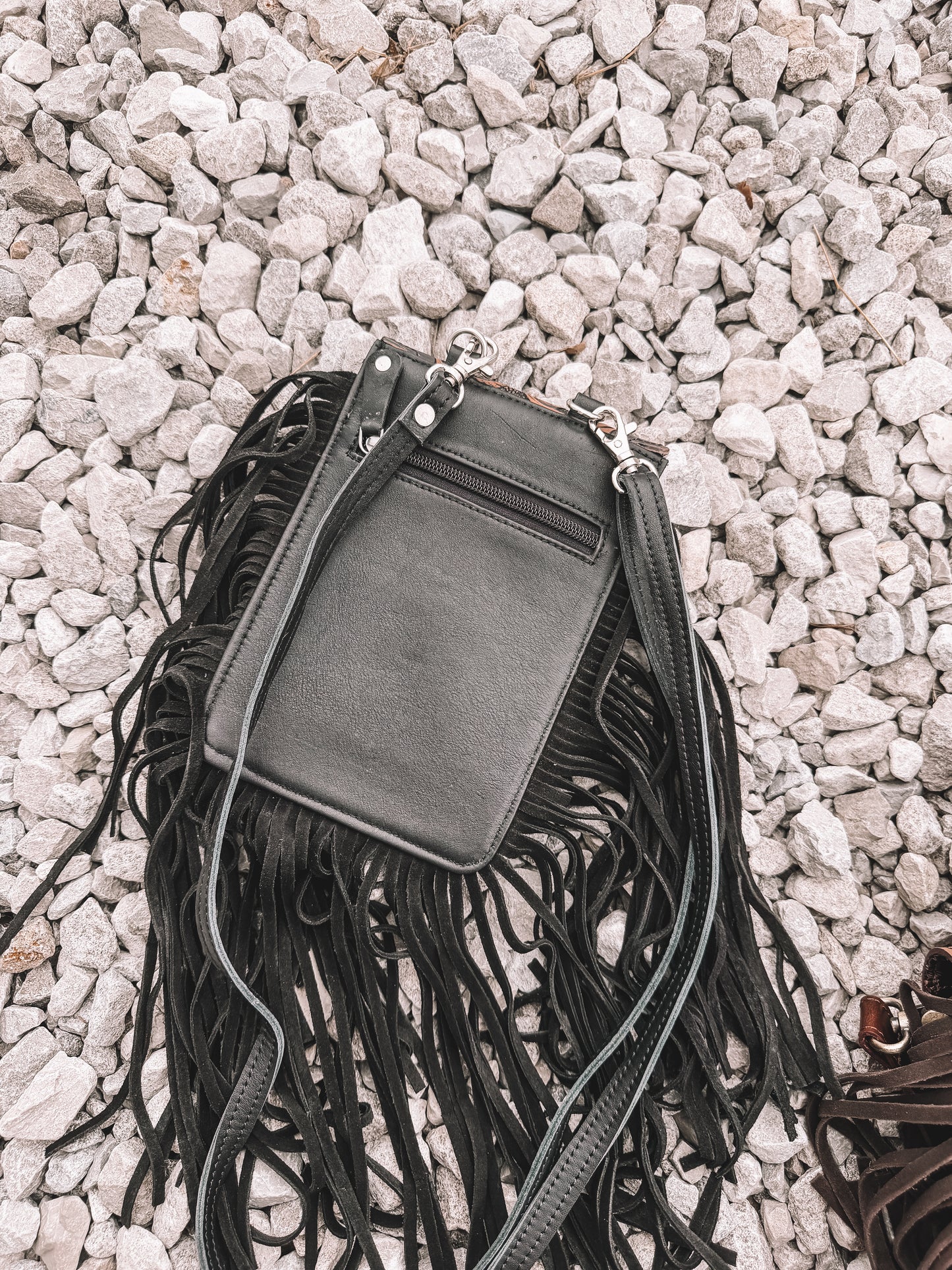 Ranch Cowhide Leather Crossbody