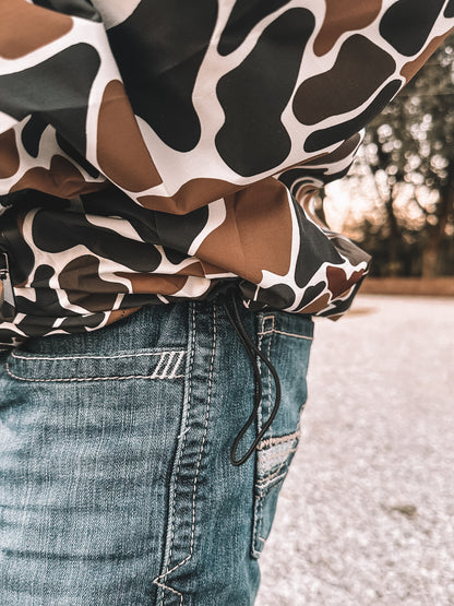 Camo Rain Coat PREORDER