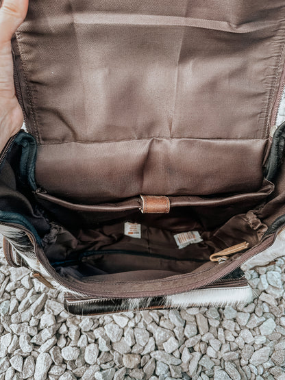 Whitley Leather & Cowhide Backpack