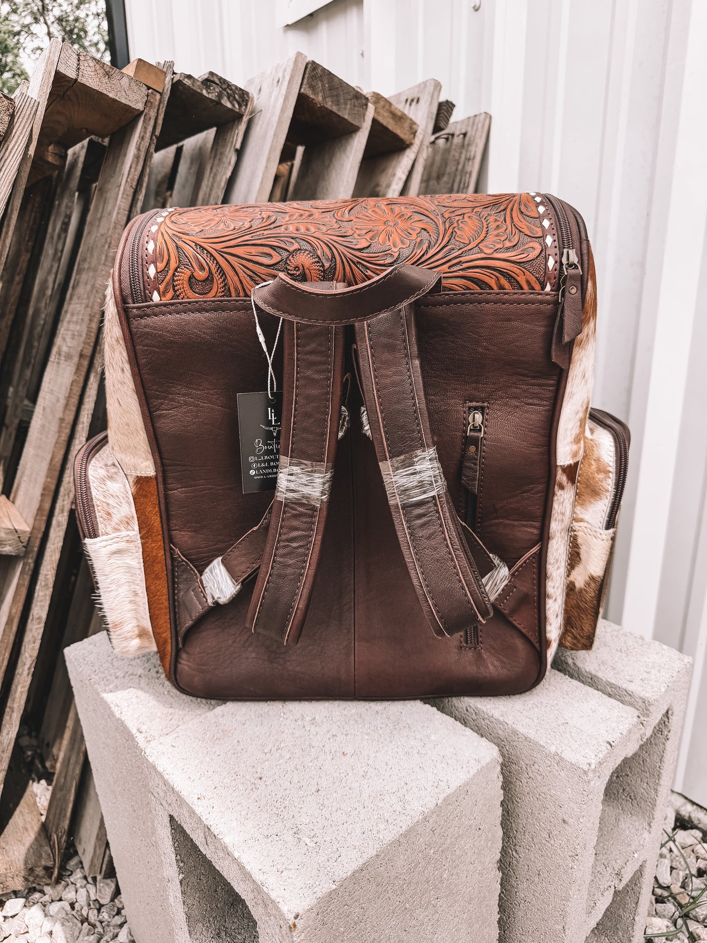 Corpus Cowhide Backpack