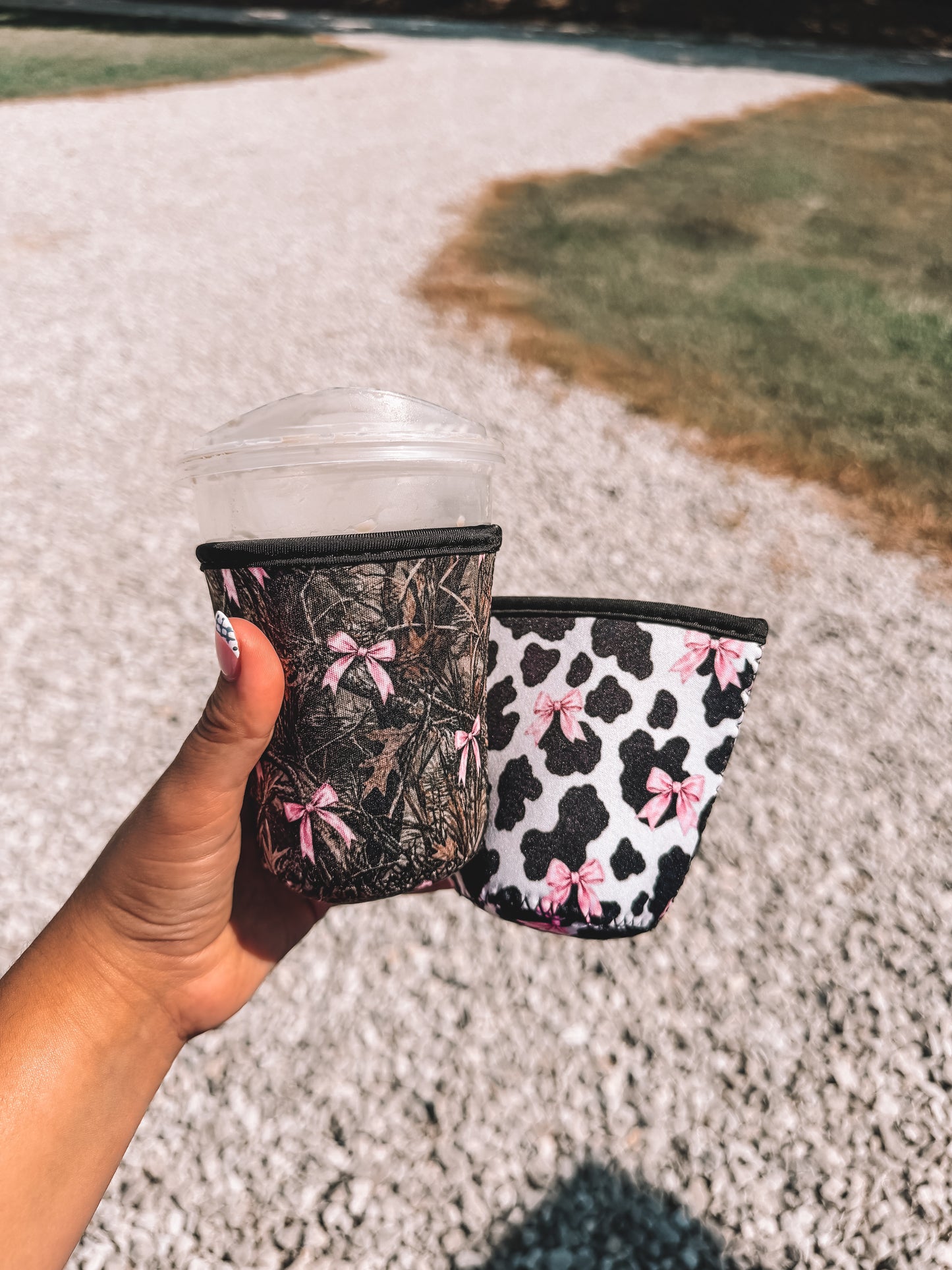 Coquette Cow Latte Koozie