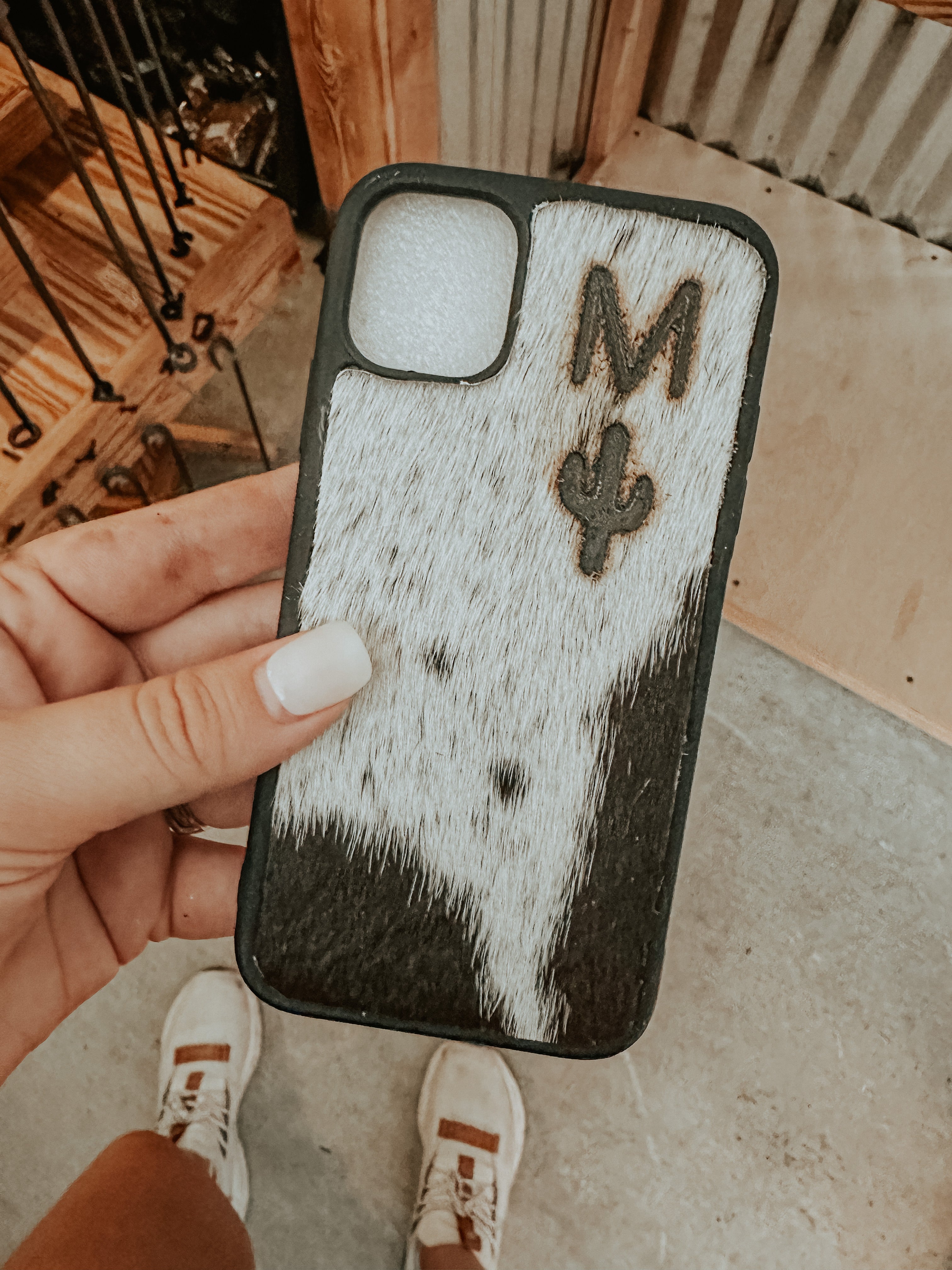 Handmade Cowhide Phone Case PREORDER L L Boutique