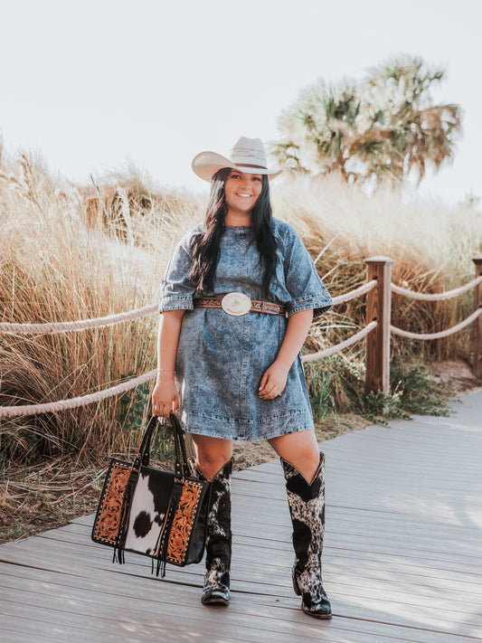 Annie Denim Dress