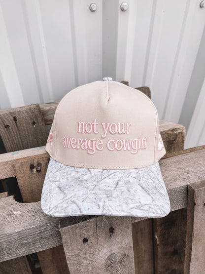 Not Your Average Cowgirl Trucker Hat