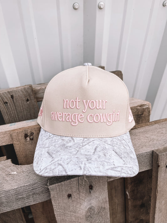 Not Your Average Cowgirl Trucker Hat