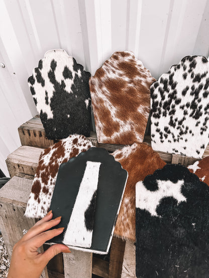 Thick Cowhide Necklace Stand