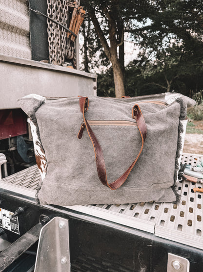 Cartright Cowhide Weekender Bag