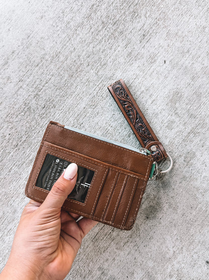 Pride Card Holder Keychain Longhorn