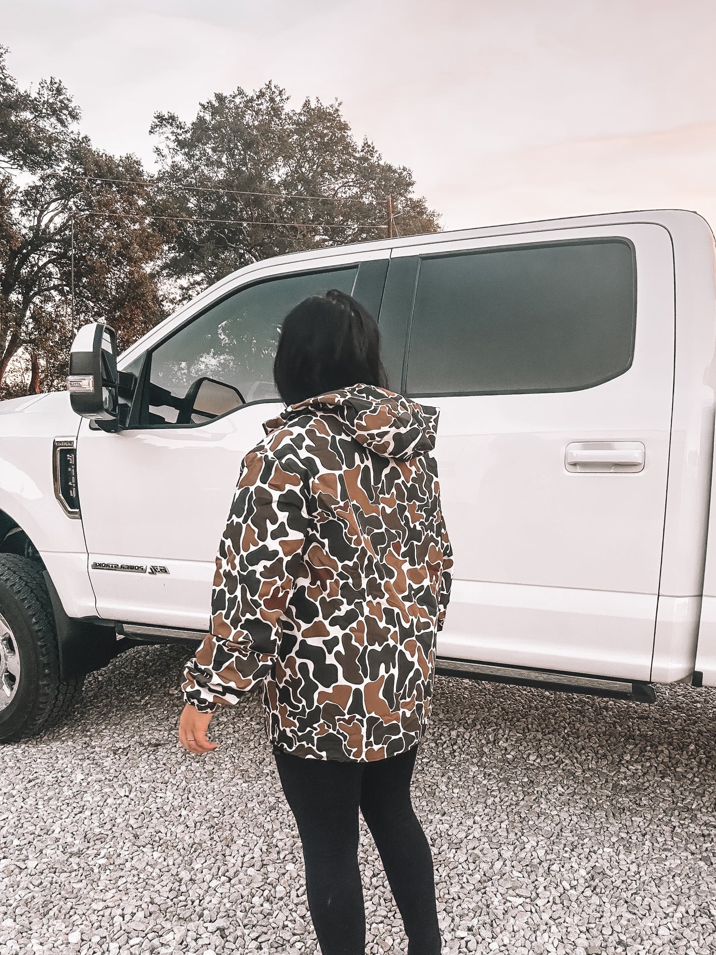 Camo Rain Coat PREORDER