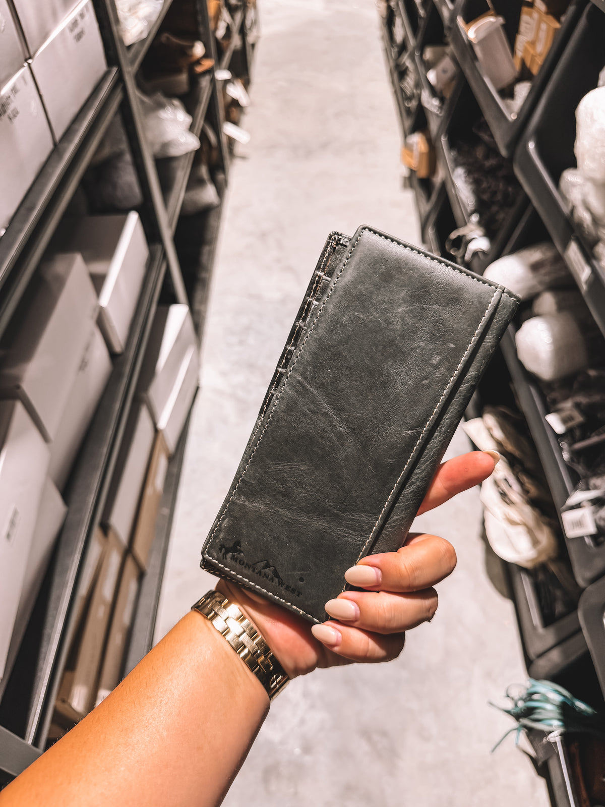 Men’s Black Star Wallet