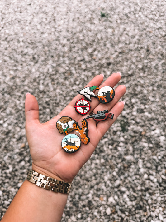 Croc Charm Set - Hunting