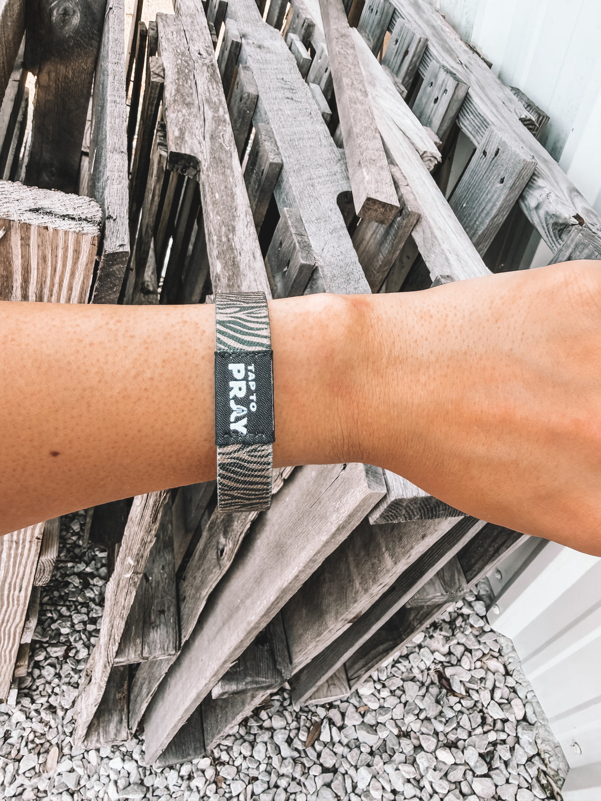Tap To Pray Safari Leopard Wristband