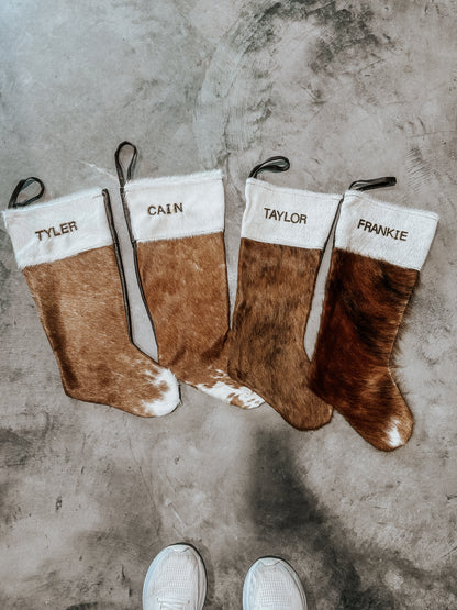 Cowhide Stocking