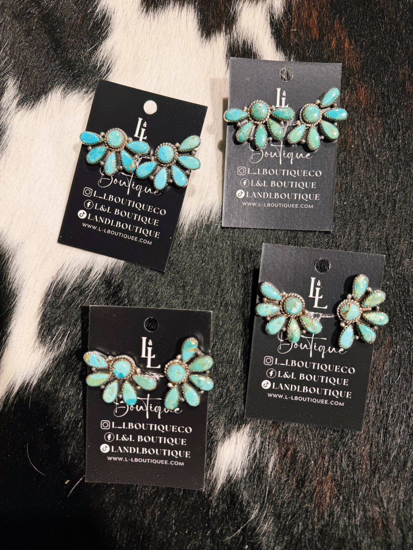 Broken Bow Earrings in Turquoise